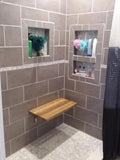 30" Premium Wall Mount Teak Shower Bench - Homeroots - Flyclothing LLC