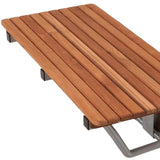 28" Premium Wall Mount Teak Shower Bench - Homeroots