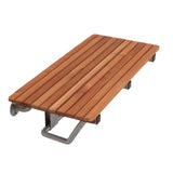 28" Premium Wall Mount Teak Shower Bench - Homeroots