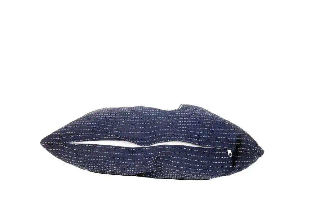 Set of Two Blue and White Starfish Throw Pillows - Homeroots - Flyclothing LLC