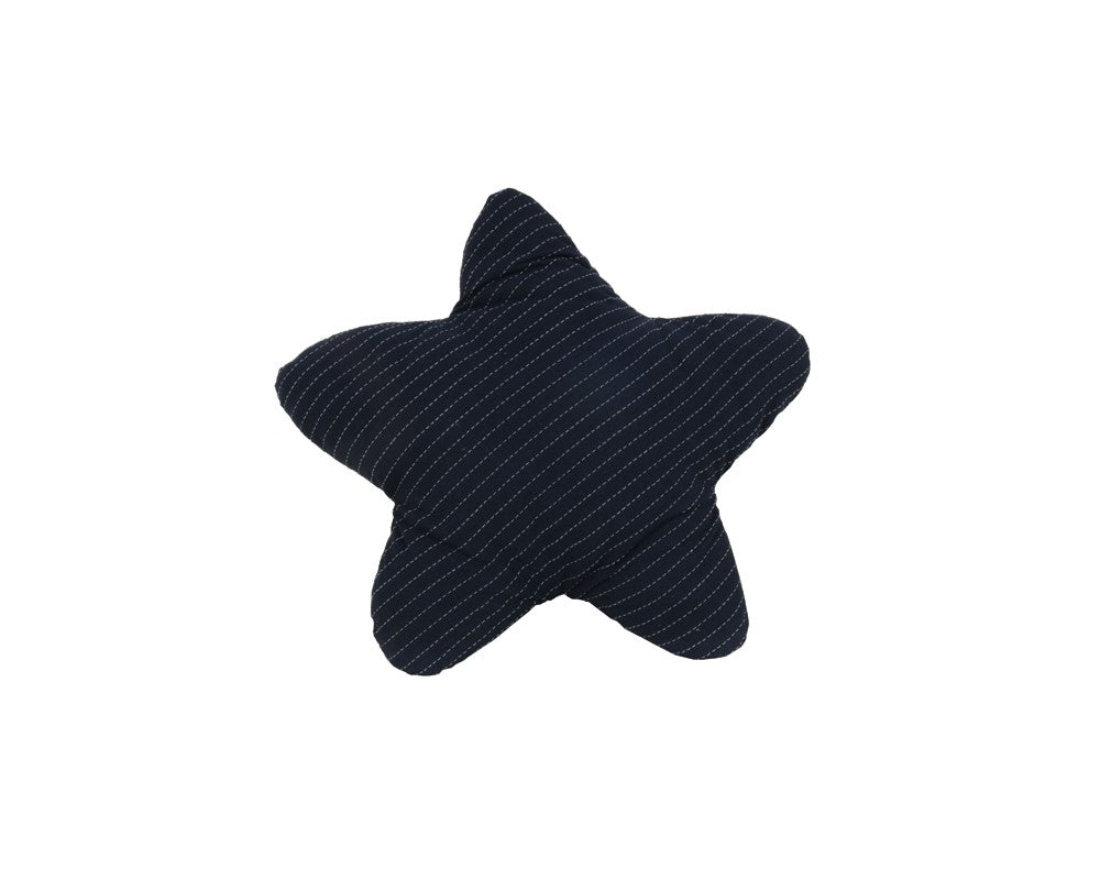 Set of Two 12" X 12" Blue and White Star Starfish Coastal Throw Pillow - Homeroots - Flyclothing LLC