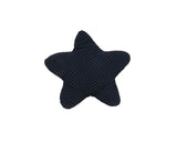 Set of Two 12" X 12" Blue and White Star Starfish Coastal Throw Pillow - Homeroots