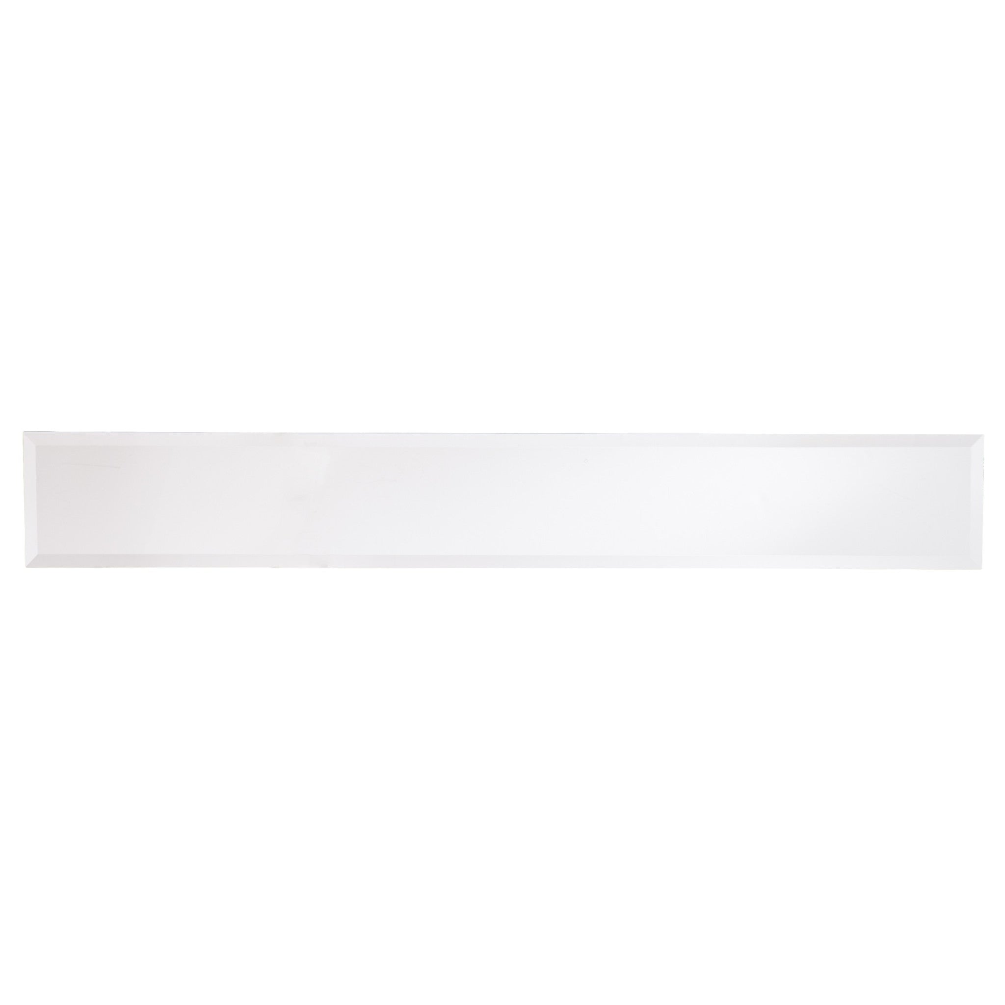 56" Silver and Gold Mirrored Glass Console Table - Homeroots