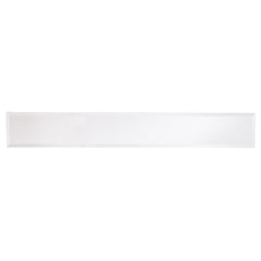 56" Silver and Gold Mirrored Glass Console Table - Homeroots