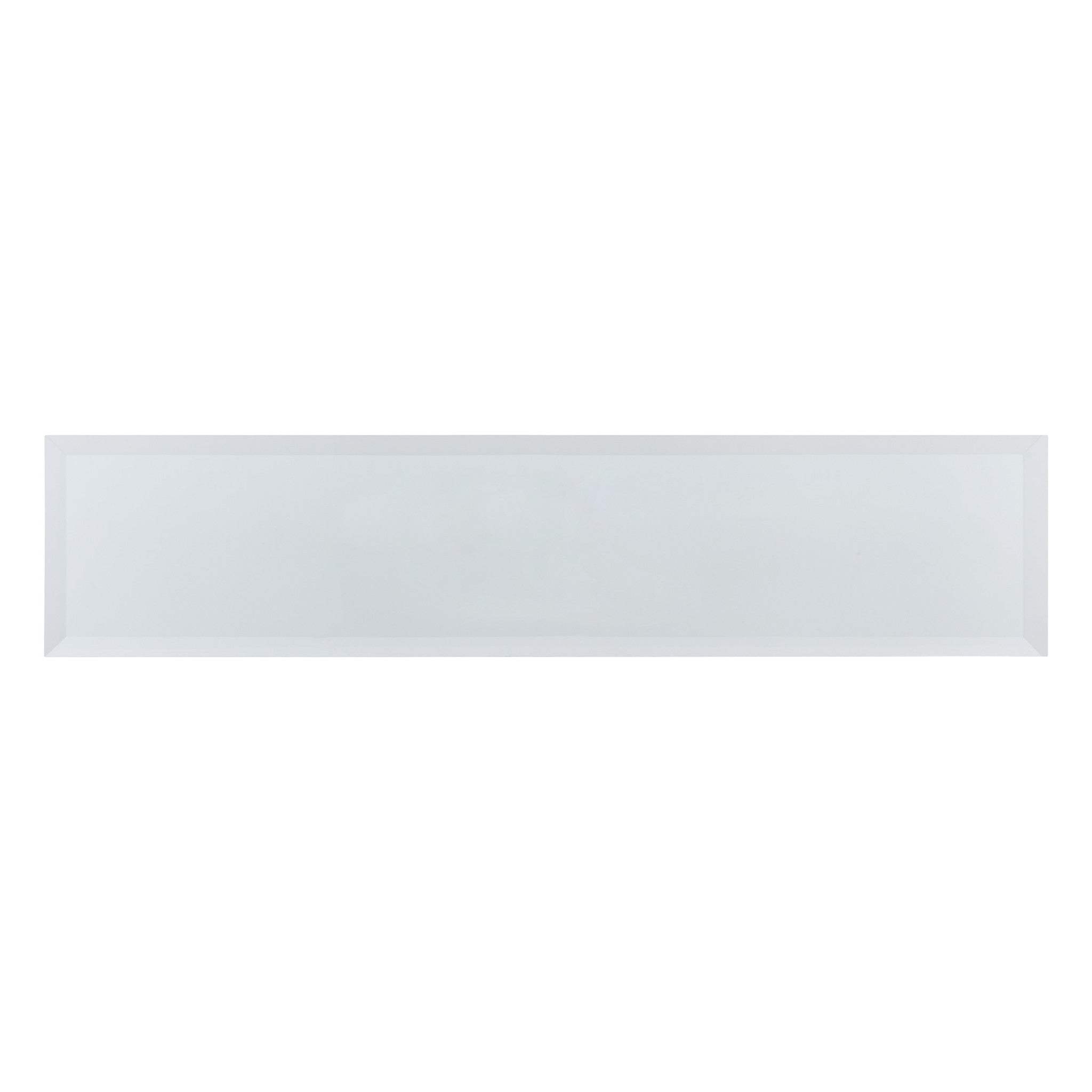 36" Black Mirrored Glass Console Table - Homeroots - Flyclothing LLC