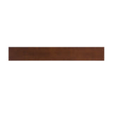 56" Espresso and Black Console Table - Homeroots - Flyclothing LLC