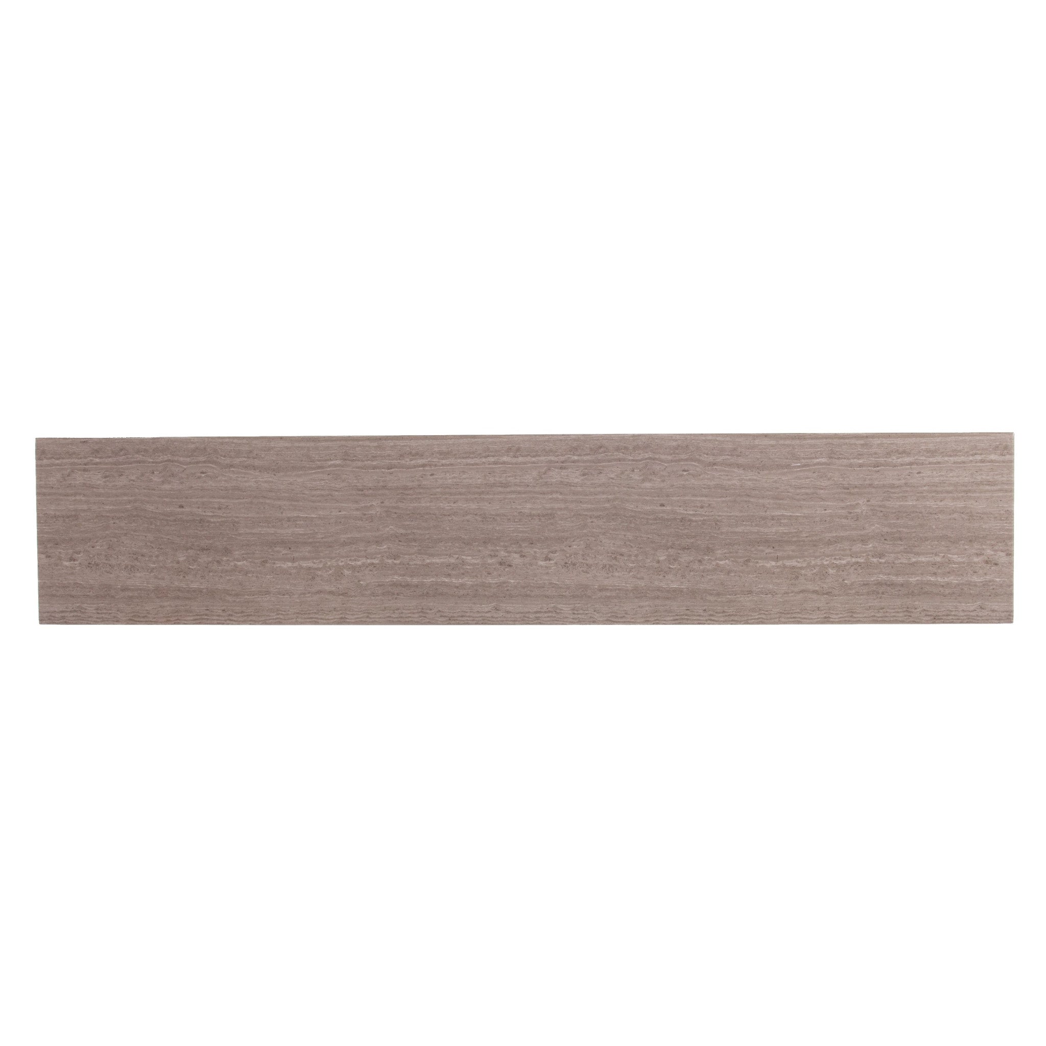 52" Taupe and Gray Faux Stone Frame Console Table - Homeroots