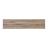 54" Gray Brown and White Sled Console Table - Homeroots - Flyclothing LLC