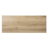 42" Natural Floor Shelf Console Table With Shelves - Homeroots
