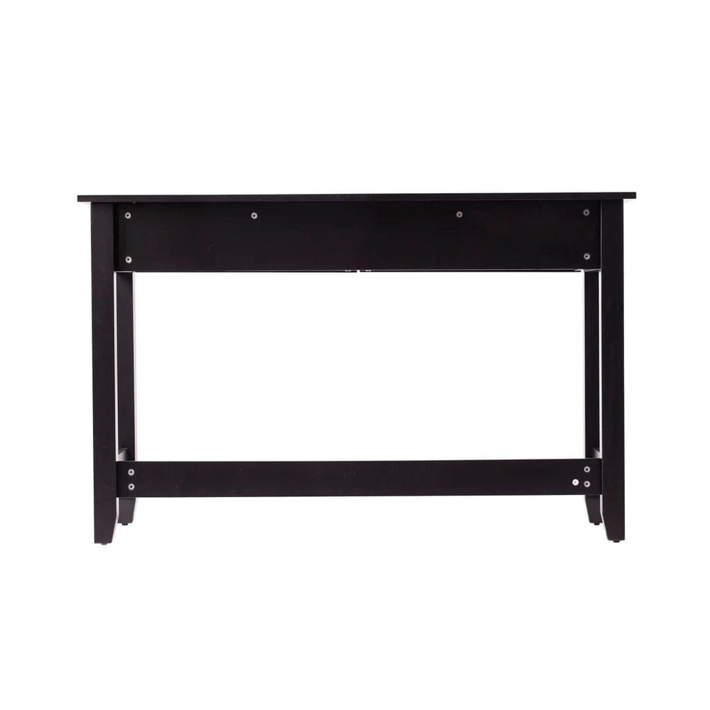 48" Black Console Table And Drawers - Homeroots - Flyclothing LLC