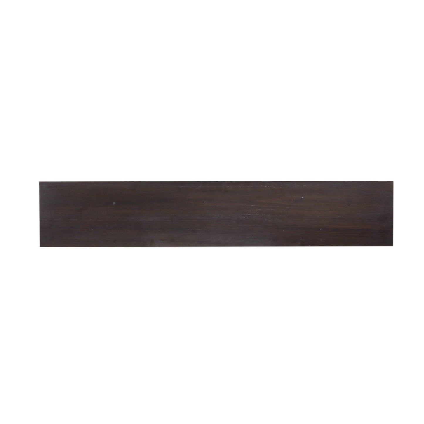 54" Espresso and Black Frame Console Table - Homeroots - Flyclothing LLC