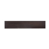 54" Espresso and Black Frame Console Table - Homeroots - Flyclothing LLC