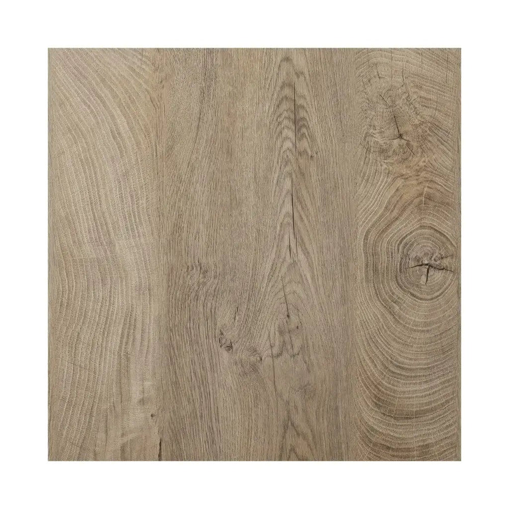 20" Natural Wood Manufactured Wood And Iron Square End Table - Homeroots