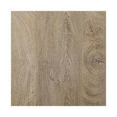 20" Natural Wood Manufactured Wood And Iron Square End Table