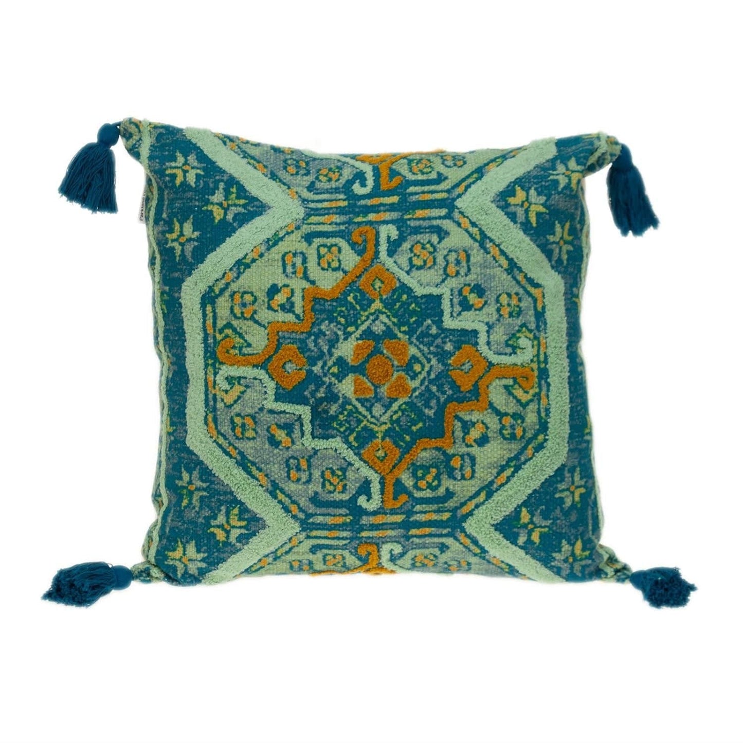 20" MULTICOLOR Cotton Blend Throw Pillow - Homeroots - Flyclothing LLC