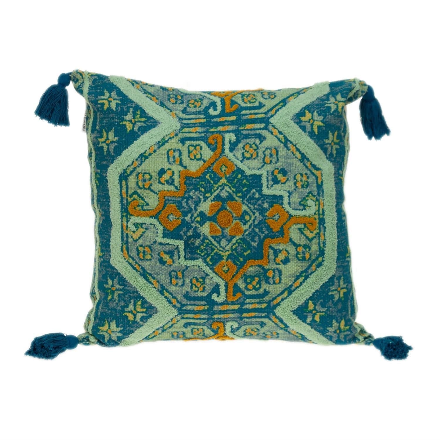 20" MULTICOLOR Cotton Blend Throw Pillow - Homeroots - Flyclothing LLC