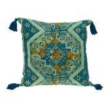 20" MULTICOLOR Cotton Blend Throw Pillow - Homeroots