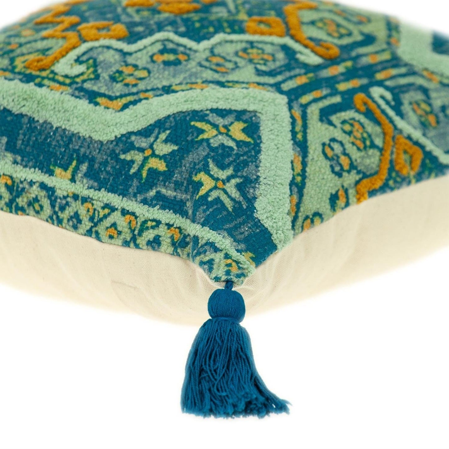 20" MULTICOLOR Cotton Blend Throw Pillow - Homeroots - Flyclothing LLC