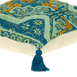 20" MULTICOLOR Cotton Blend Throw Pillow - Homeroots - Flyclothing LLC