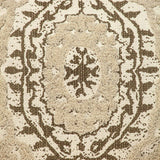 Boho Garland Beige and Brown Decorative Accent Pillow - Homeroots - Flyclothing LLC