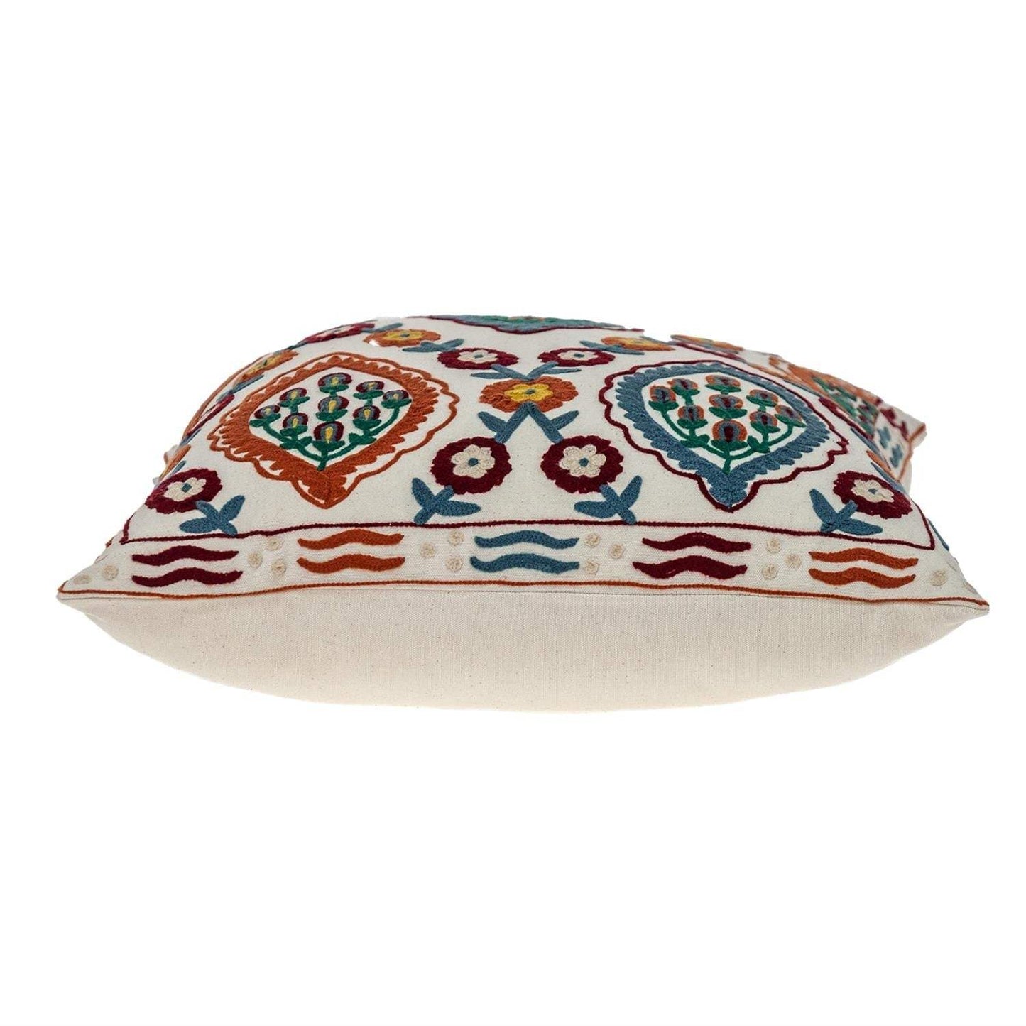 18" MULTICOLOR Cotton Blend Throw Pillow - Homeroots - Flyclothing LLC