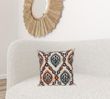 18" MULTICOLOR Cotton Blend Throw Pillow - Homeroots - Flyclothing LLC