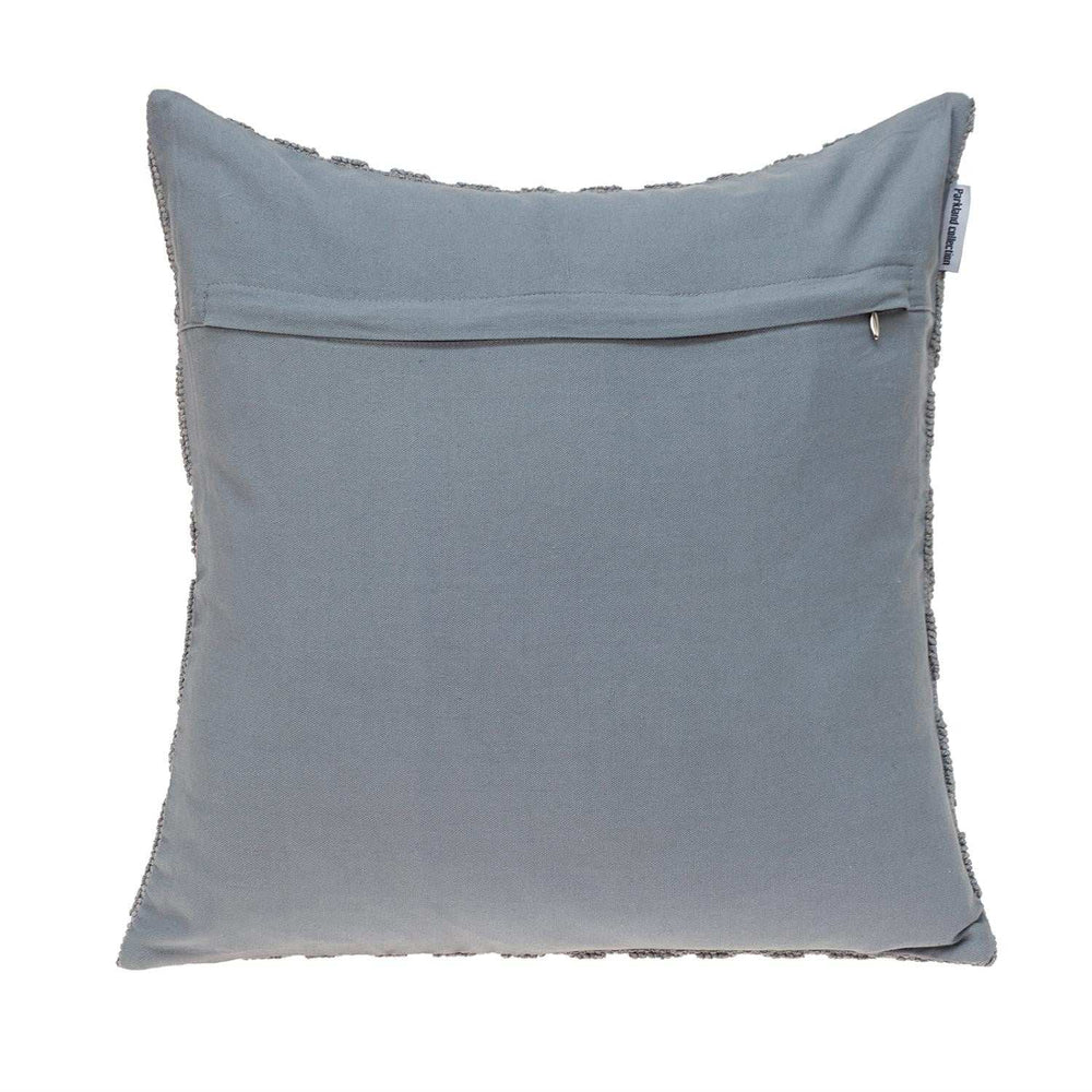 Jacquard Diamond Pattern Decorative Gray Throw Pillow - Homeroots - Flyclothing LLC