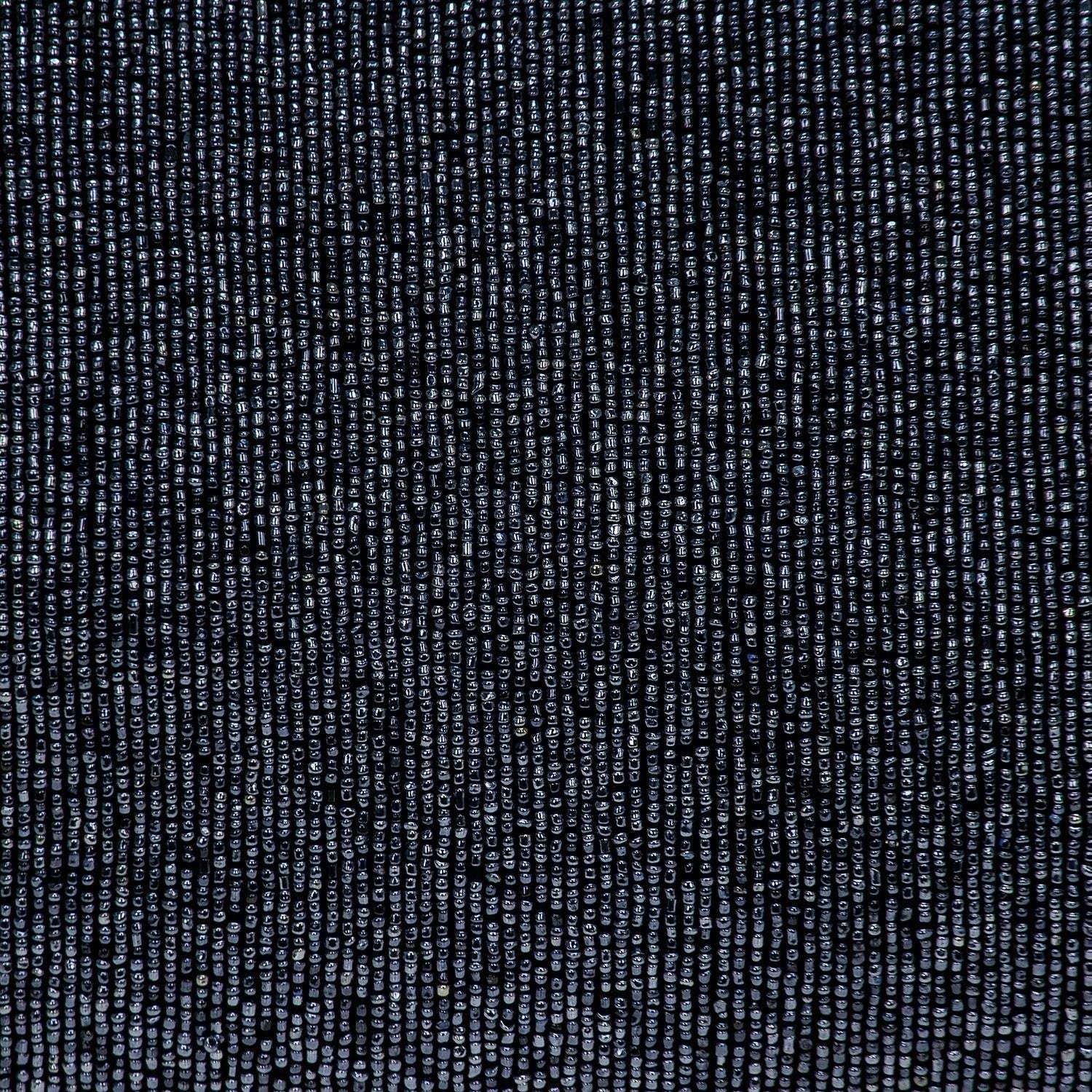 Shimmering Metallic Blue Beaded Luxury Throw Pillow - Homeroots - Flyclothing LLC