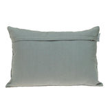 Shimmering Silver Beaded Luxury Throw Pillow - Homeroots