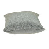 Shimmering Silver Beaded Luxury Throw Pillow - Homeroots