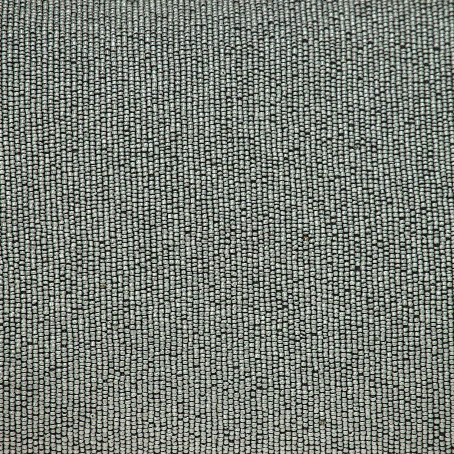 Shimmering Silver Beaded Luxury Throw Pillow - Homeroots - Flyclothing LLC