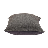 Shimmering Gray Beaded Luxury Throw Pillow - Homeroots