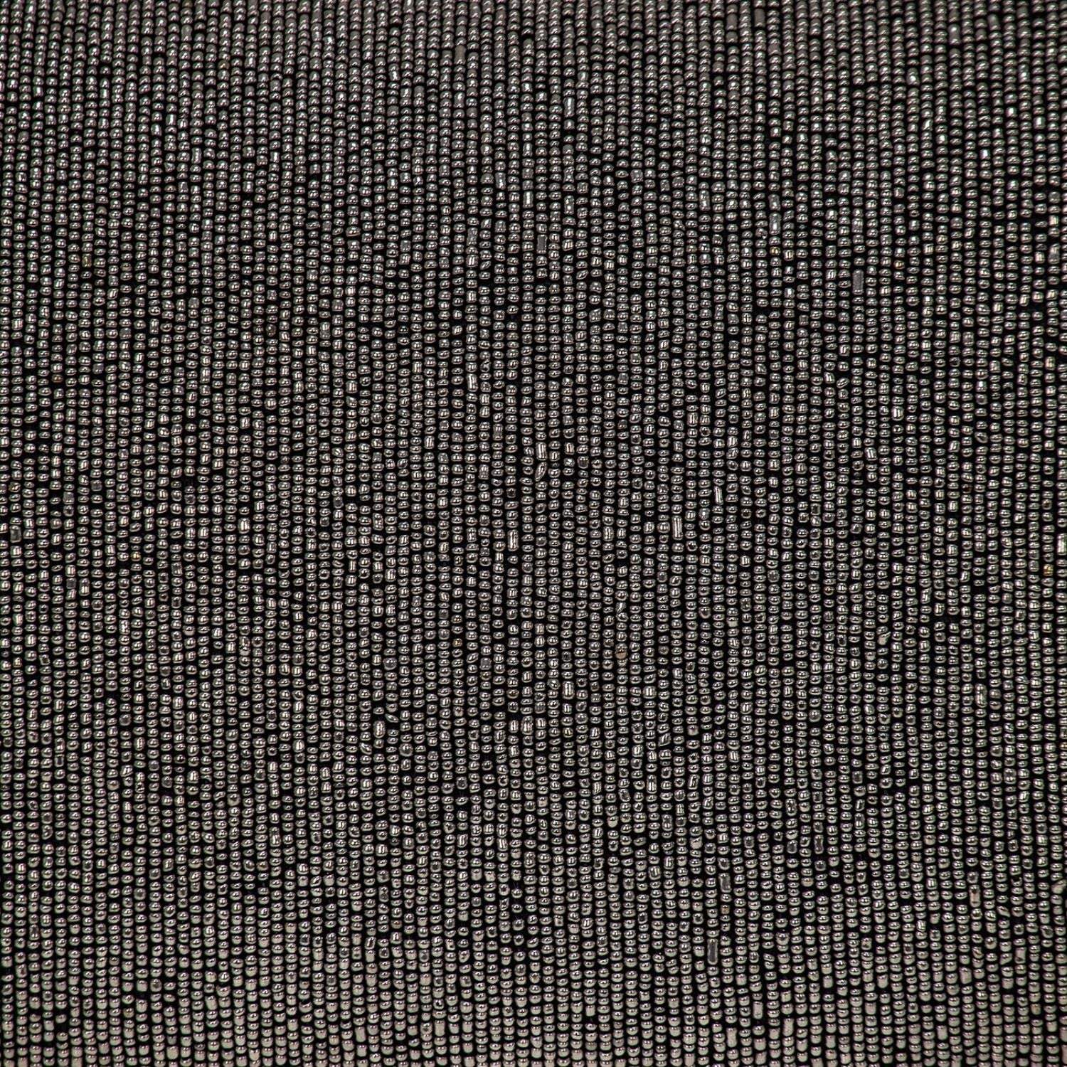 Shimmering Gray Beaded Luxury Throw Pillow - Homeroots - Flyclothing LLC