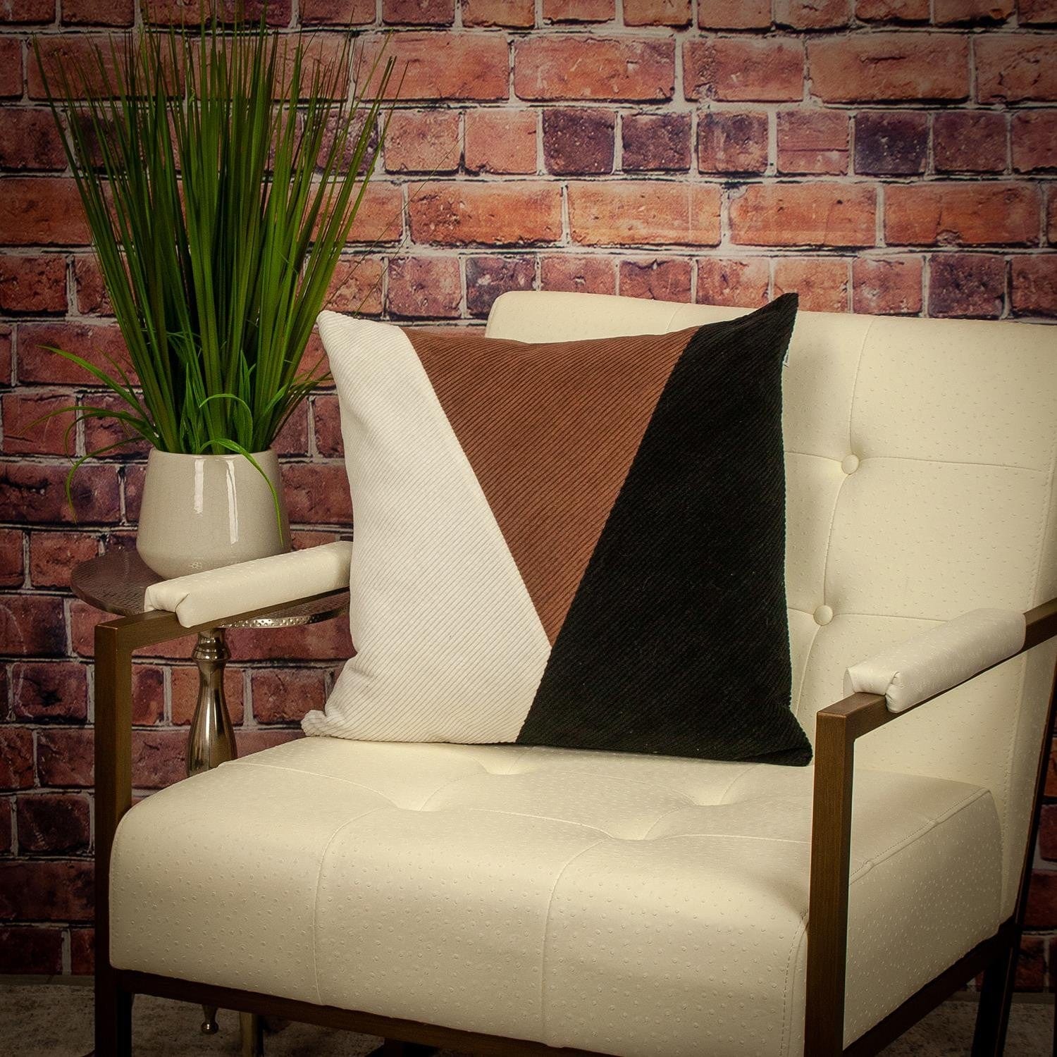 20" MULTICOLOR Cotton Blend Throw Pillow - Homeroots - Flyclothing LLC