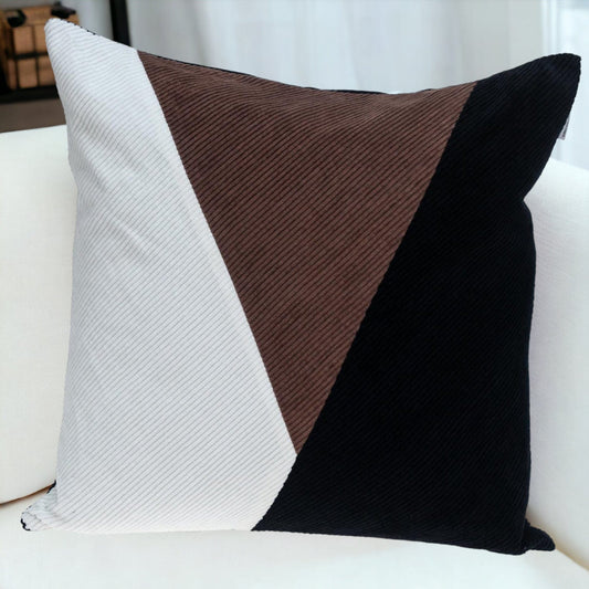 20" MULTICOLOR Cotton Blend Throw Pillow - Homeroots