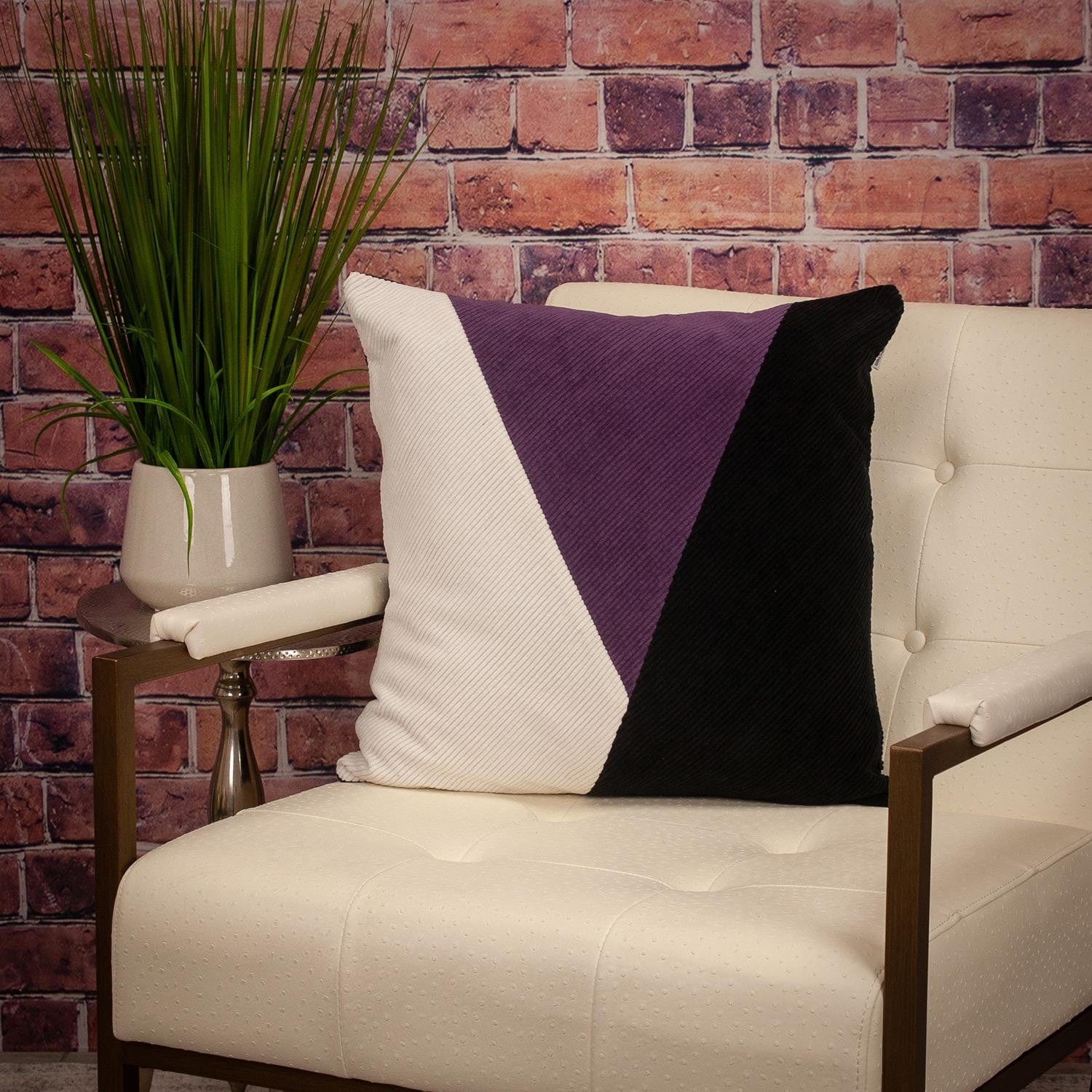 20" MULTICOLOR Cotton Blend Throw Pillow - Homeroots - Flyclothing LLC