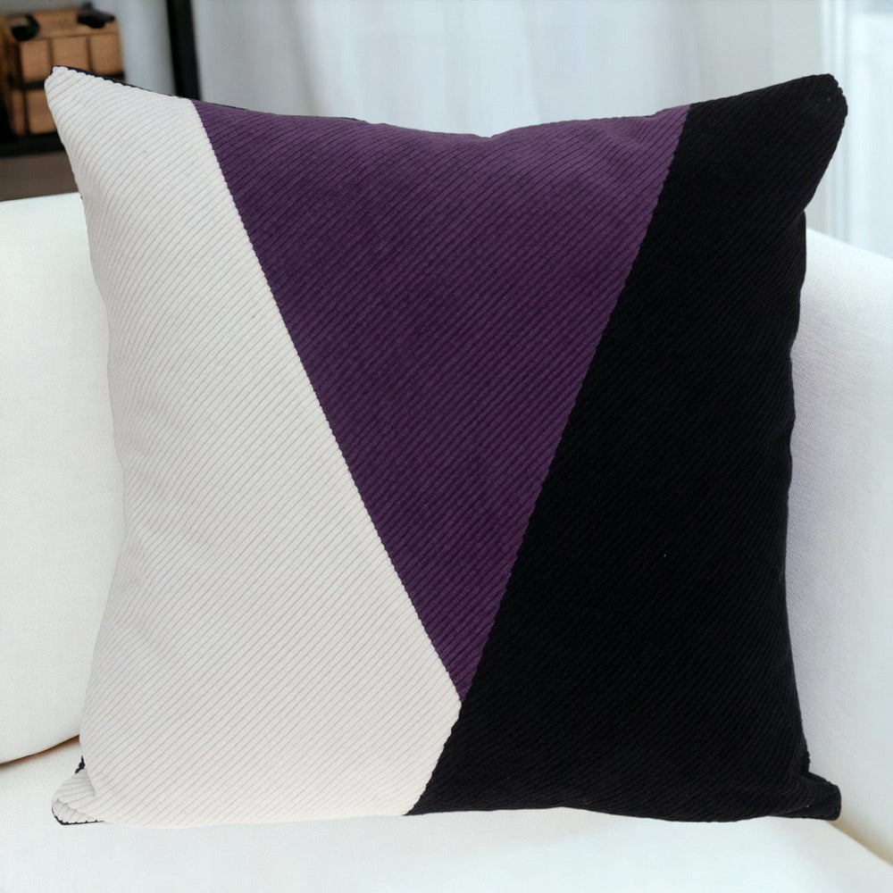 20" MULTICOLOR Cotton Blend Throw Pillow - Homeroots - Flyclothing LLC