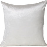 18" X 18" White Cotton Zippered Pillow - Homeroots - Flyclothing LLC