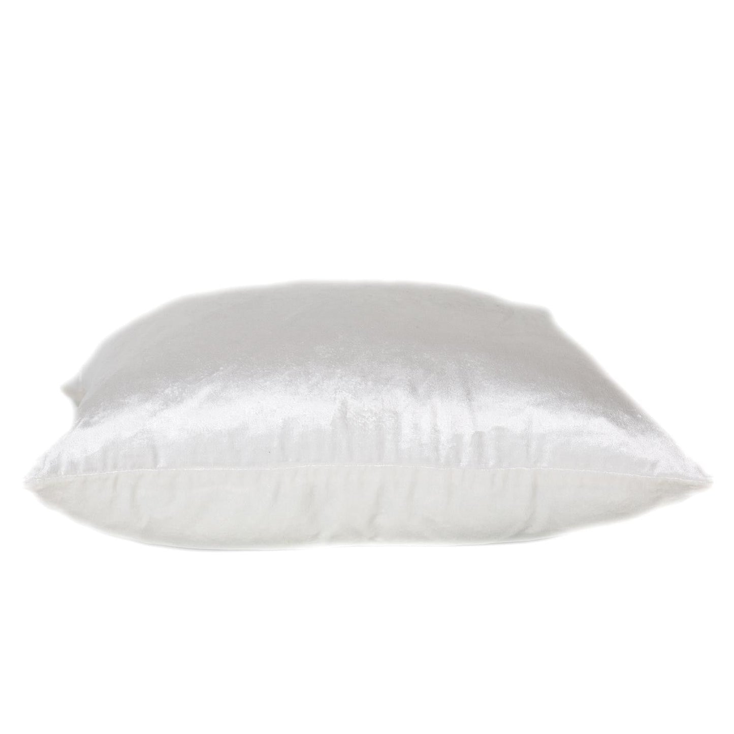 22" White Cotton Blend Throw Pillow - Homeroots - Flyclothing LLC