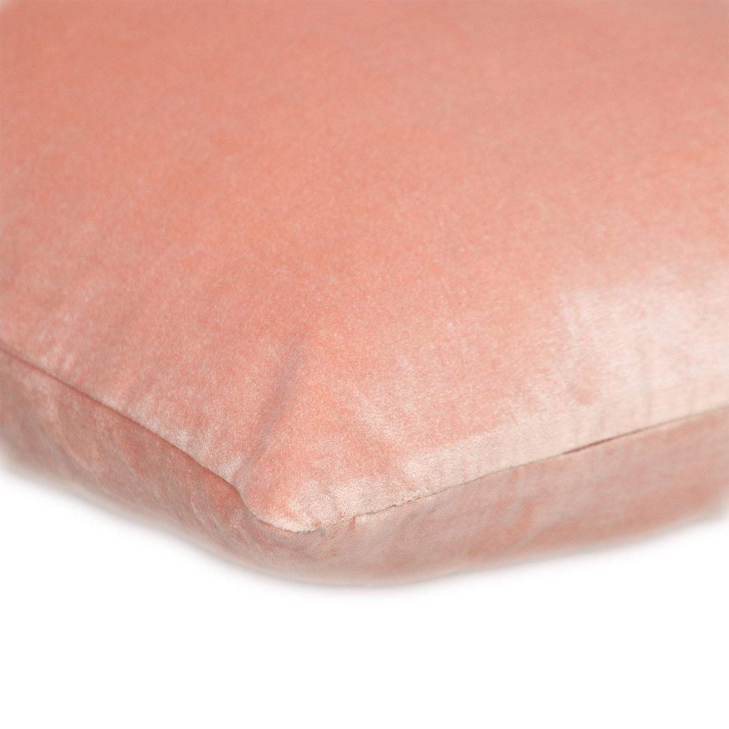 22" Pink Cotton Blend Throw Pillow - Homeroots - Flyclothing LLC