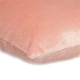 22" Pink Cotton Blend Throw Pillow - Homeroots - Flyclothing LLC