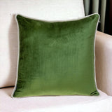 20" Blue and Green Throw Pillow - Homeroots