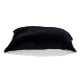 20" Black and White Throw Pillow - Homeroots