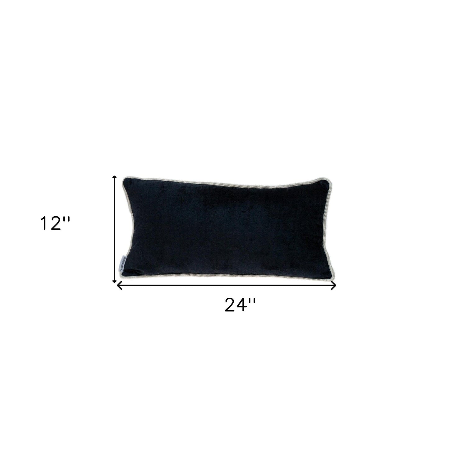 12" X 24" Multicolor Cotton Blend Throw Pillow - Homeroots - Flyclothing LLC