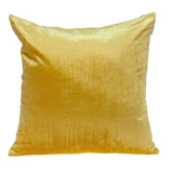 Yellow and Gray Dual Solid Color Reversible Throw Pillow - Homeroots