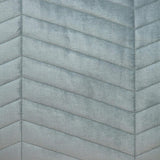 Gray Quilted Velvet Zig Zag Decorative Lumbar Pillow - Homeroots - Flyclothing LLC