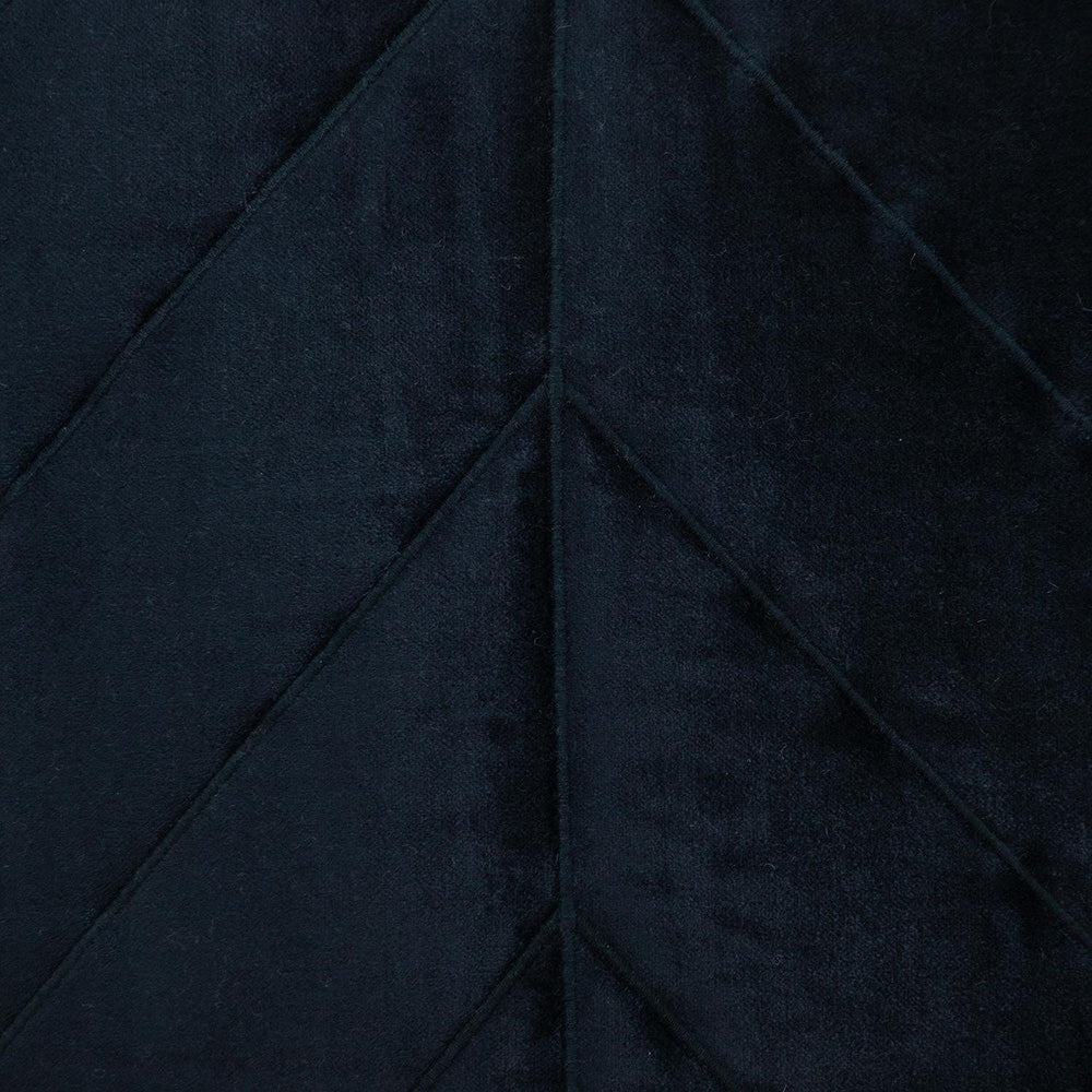 20" Black Cotton Blend Throw Pillow - Homeroots - Flyclothing LLC