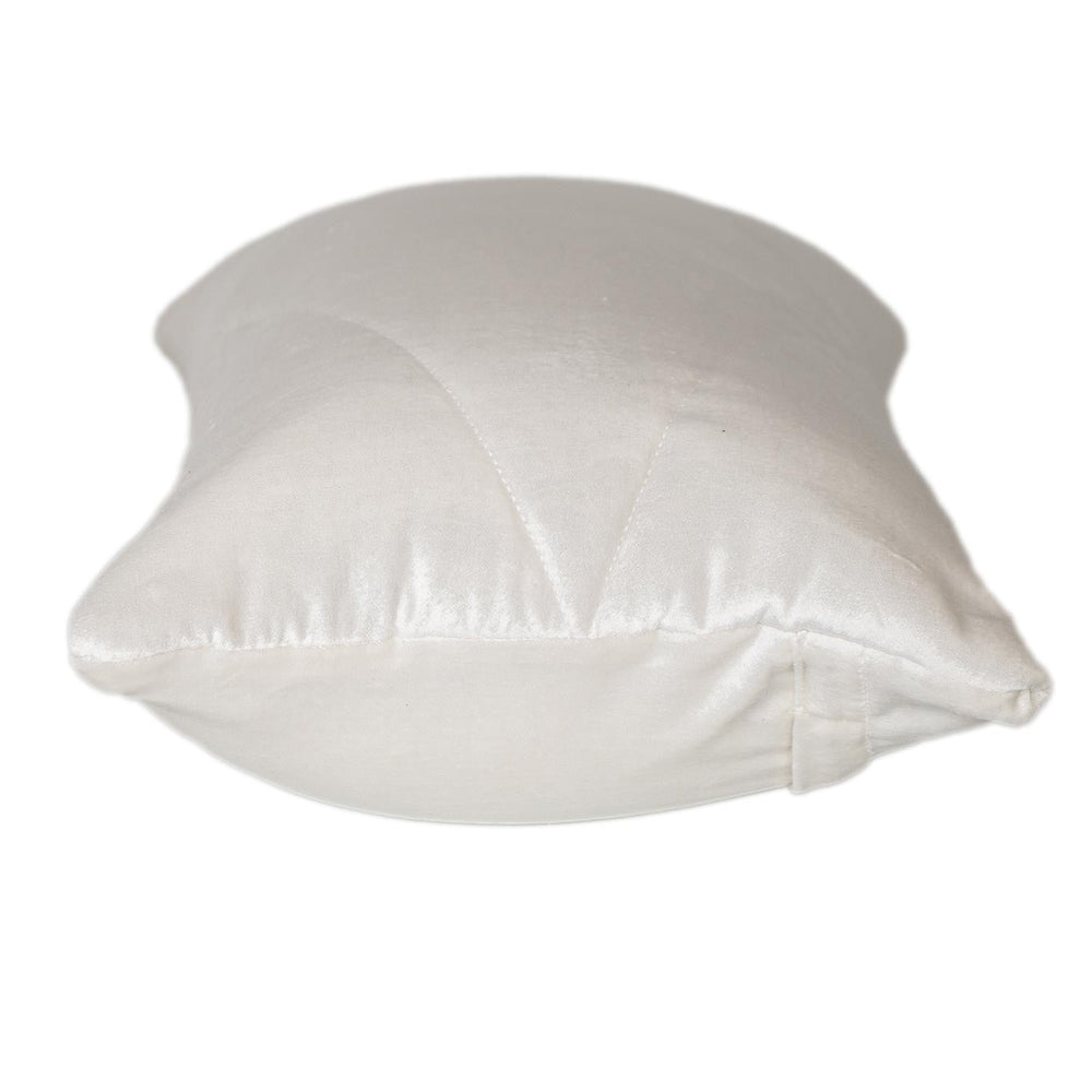 12" X 24" White Cotton Blend Throw Pillow - Homeroots - Flyclothing LLC