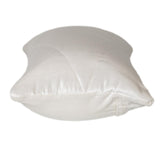 12" X 24" White Cotton Blend Throw Pillow - Homeroots