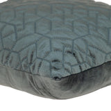 20" Charcoal Cotton Blend Throw Pillow - Homeroots - Flyclothing LLC
